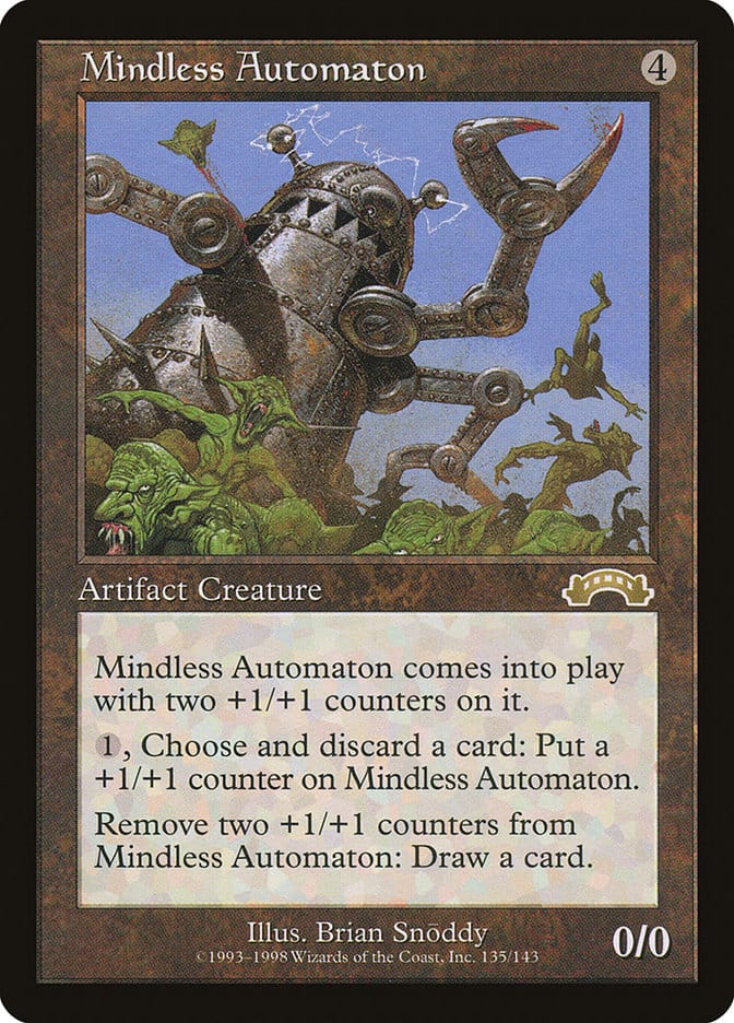 Mindless Automaton [Exodus] Magic: The Gathering