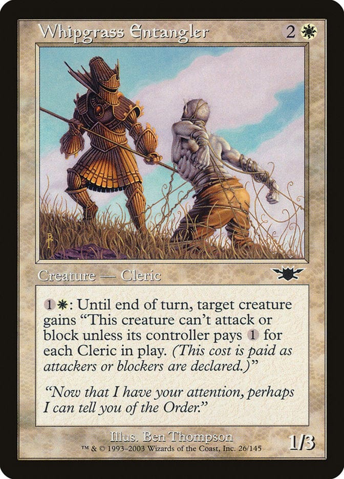 Whipgrass Entangler [Legions] Magic: The Gathering