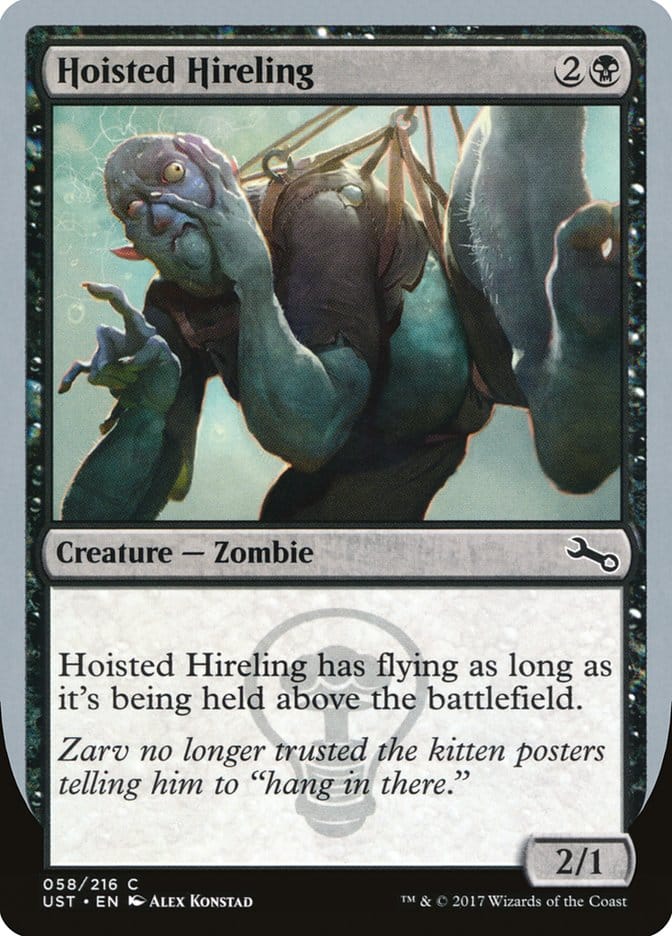Hoisted Hireling [Unstable] Magic: The Gathering