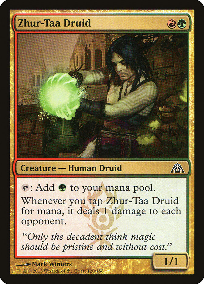 Zhur-Taa Druid [Dragon's Maze] Magic: The Gathering