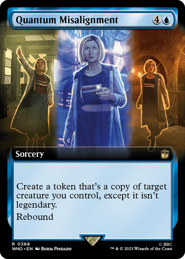 Quantum Misalignment (Extended Art) [Doctor Who] Magic: The Gathering