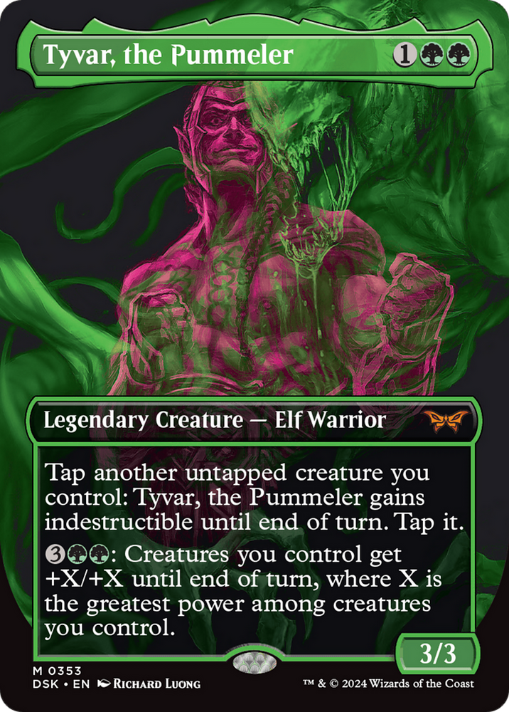 Tyvar, the Pummeler (Showcase) [Duskmourn: House of Horror] Magic: The Gathering