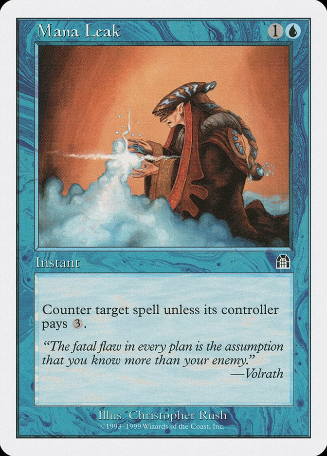 Mana Leak [Battle Royale] Magic: The Gathering