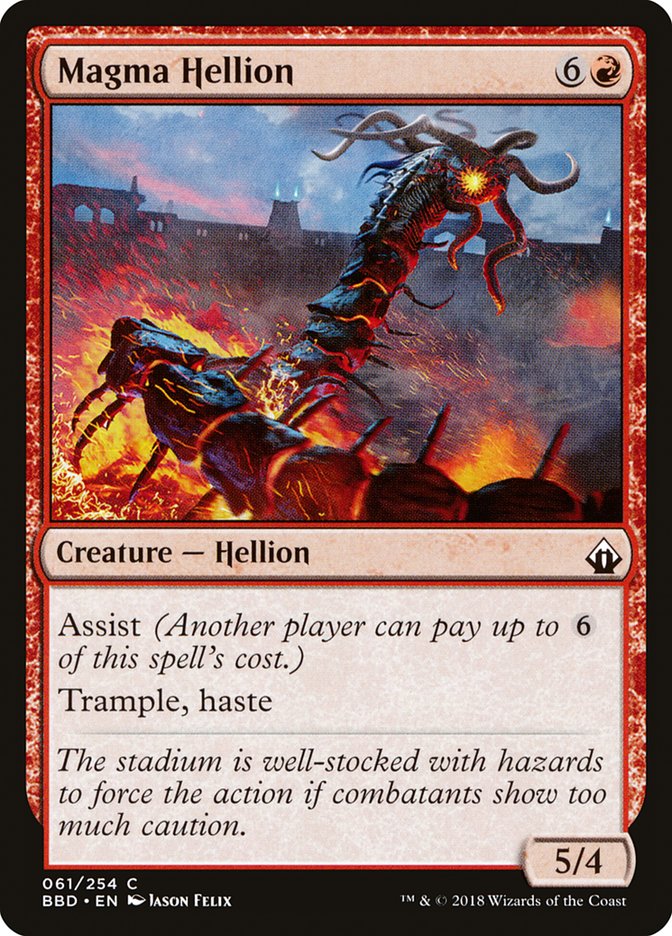Magma Hellion [Battlebond] Magic: The Gathering