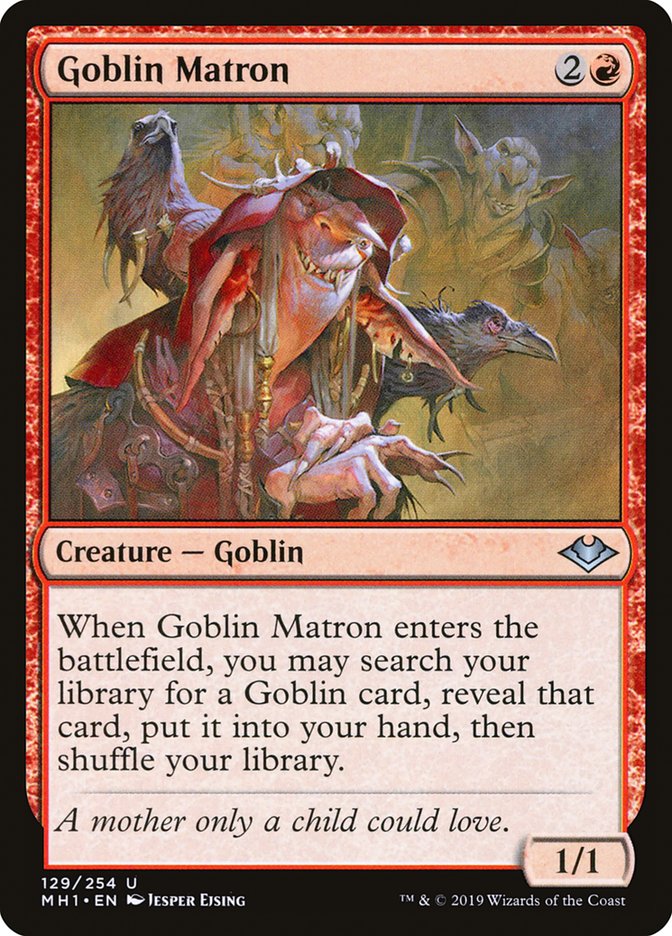 Goblin Matron [Modern Horizons] Magic: The Gathering