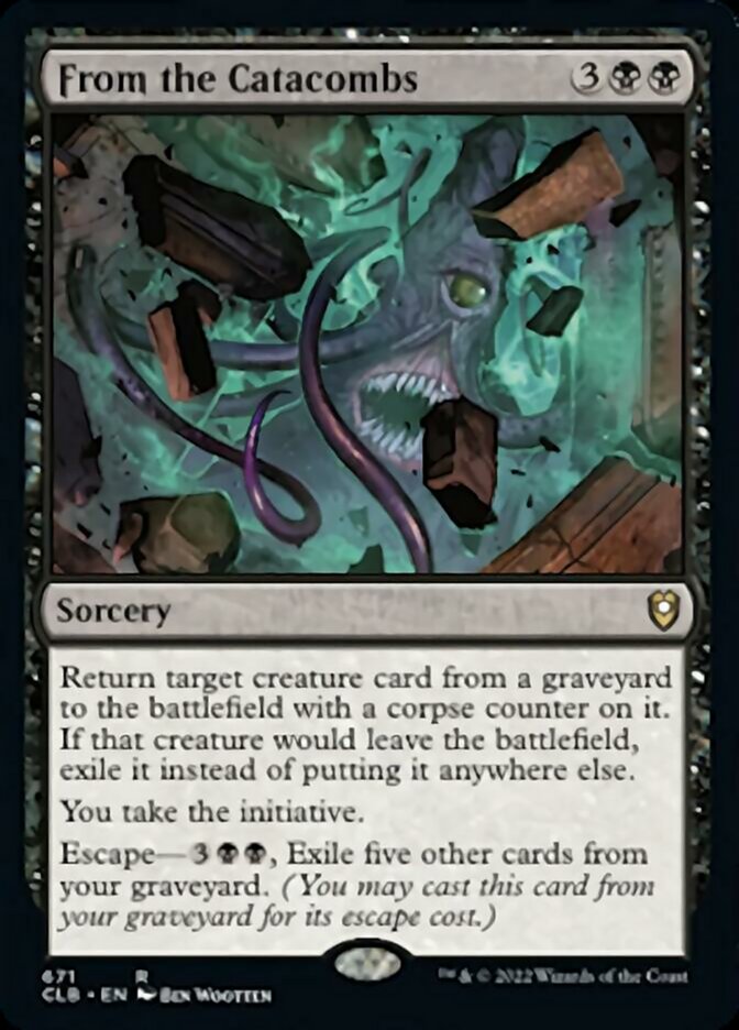 From the Catacombs [Commander Legends: Battle for Baldur's Gate] Magic: The Gathering