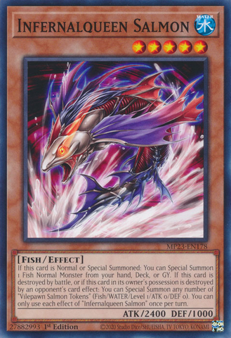 Infernalqueen Salmon [MP23-EN178] Common - Yugioh Cards For Your TCG Needs!