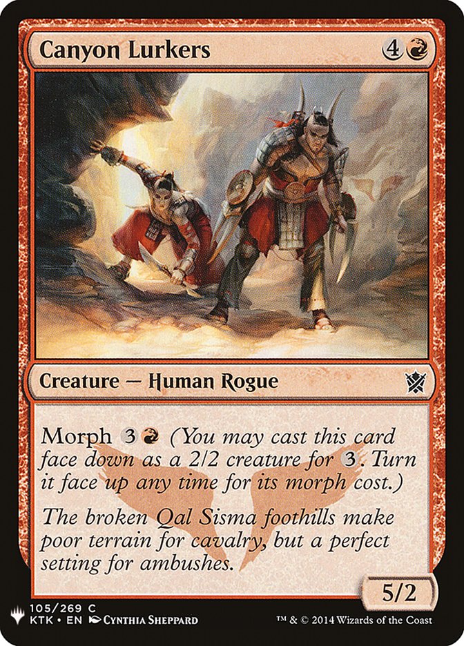 Canyon Lurkers [Mystery Booster] Magic: The Gathering