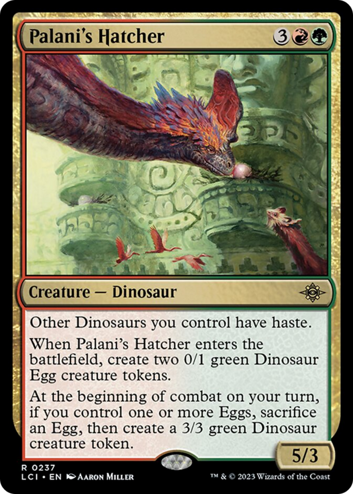 Palani's Hatcher [The Lost Caverns of Ixalan] Magic: The Gathering