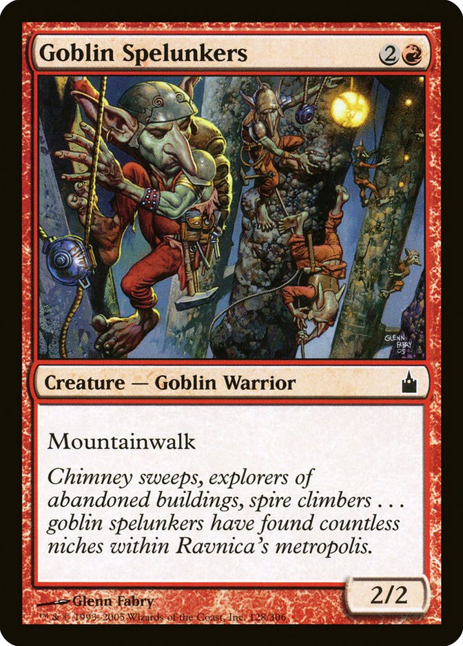 Goblin Spelunkers [Ravnica: City of Guilds] Magic: The Gathering