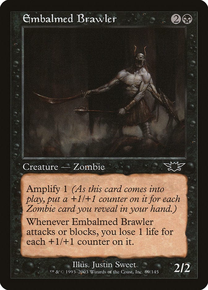 Embalmed Brawler [Legions] Magic: The Gathering