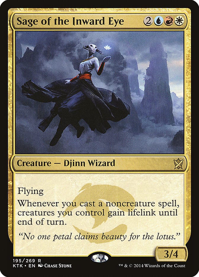Sage of the Inward Eye [Khans of Tarkir] Magic: The Gathering