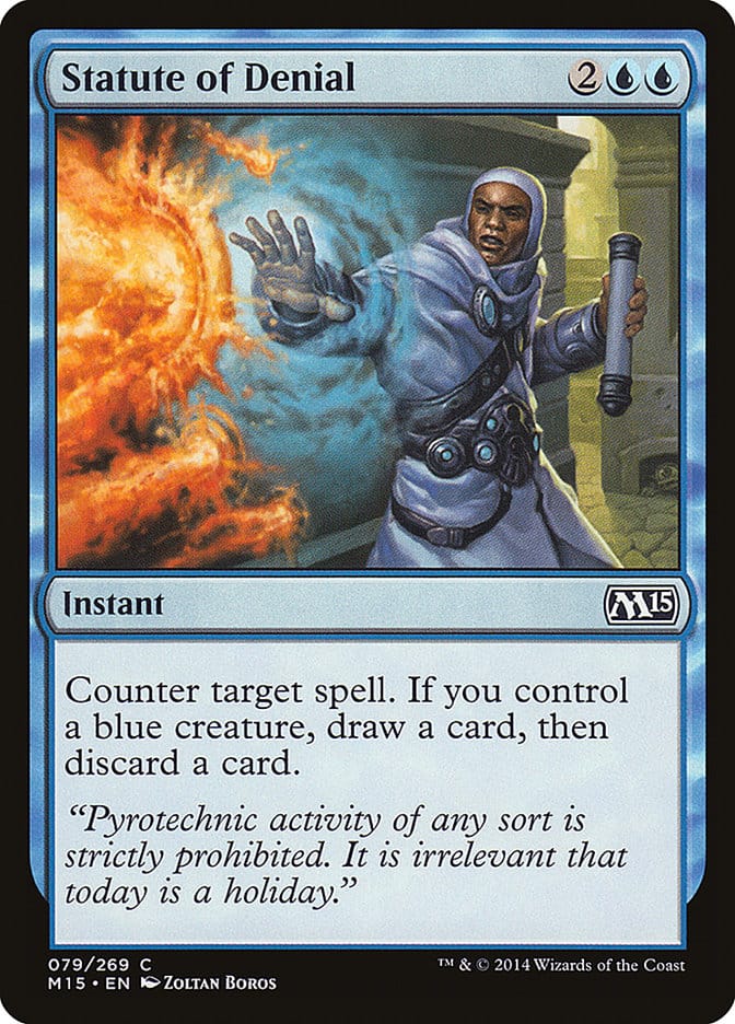 Statute of Denial [Magic 2015] Magic: The Gathering