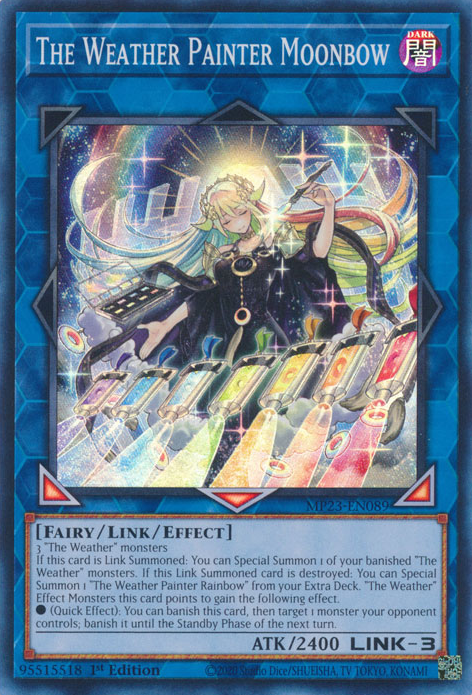 The Weather Painter Moonbow [MP23-EN089] Super Rare - Yugioh Cards For Your TCG Needs!