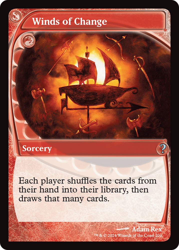 Winds of Change (Future Sight) [Mystery Booster 2] Magic: The Gathering