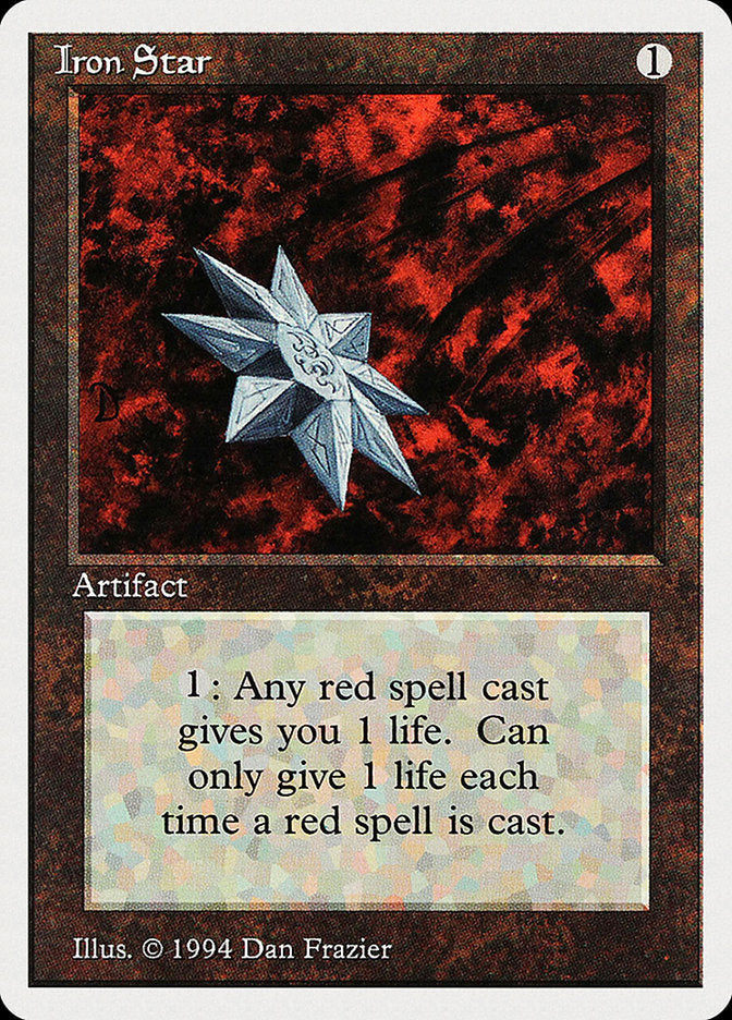 Iron Star [Summer Magic / Edgar] Magic: The Gathering