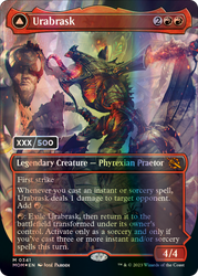 Urabrask // The Great Work (Serialized) [March of the Machine] Magic: The Gathering