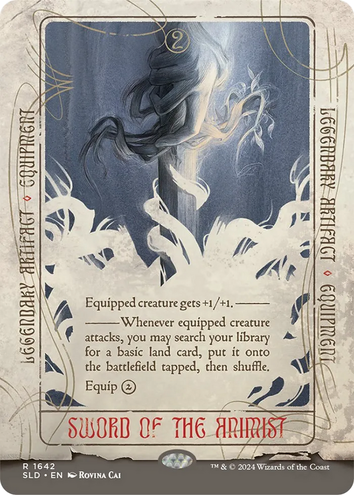 Sword of the Animist [Secret Lair Drop Series] Magic: The Gathering