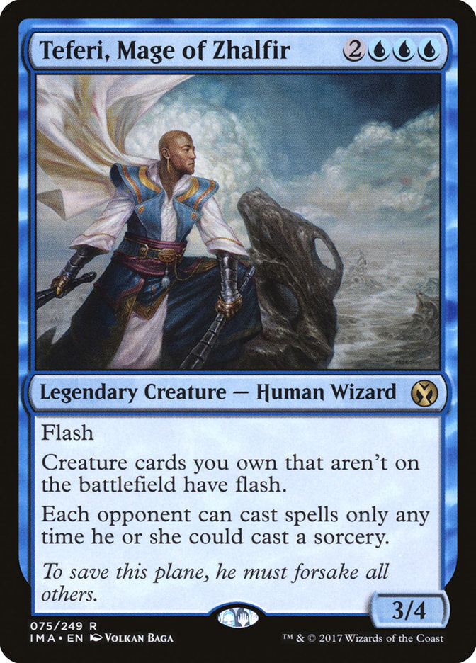 Teferi, Mage of Zhalfir [Iconic Masters] Magic: The Gathering