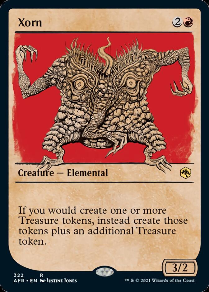 Xorn (Showcase) [Dungeons & Dragons: Adventures in the Forgotten Realms] Magic: The Gathering