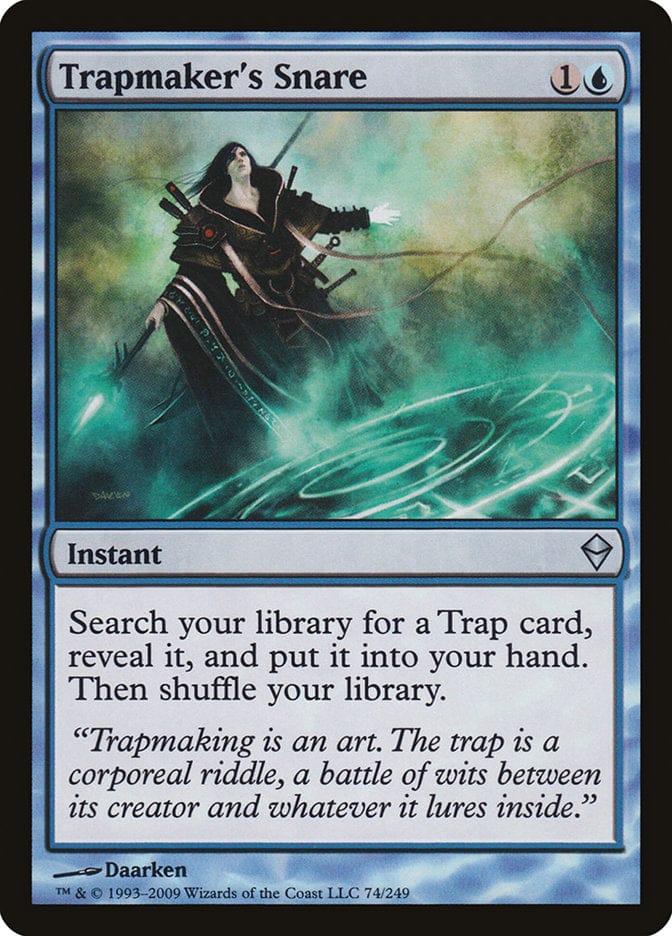 Trapmaker's Snare [Zendikar] Magic: The Gathering