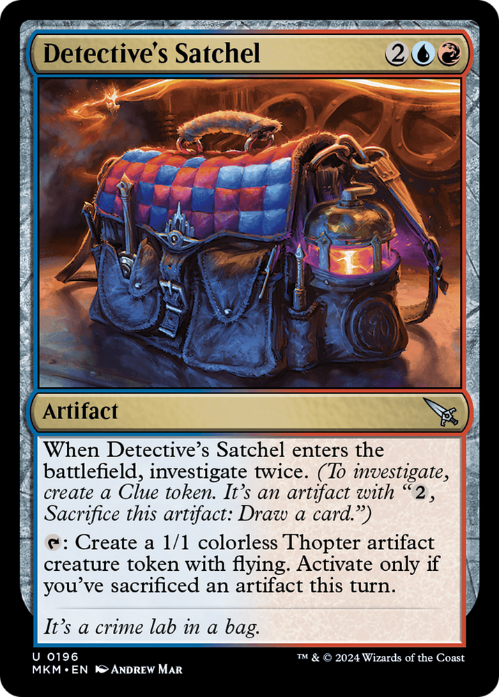 Detective's Satchel [Murders at Karlov Manor] Magic: The Gathering