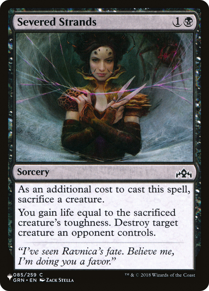 Severed Strands [The List] Magic: The Gathering