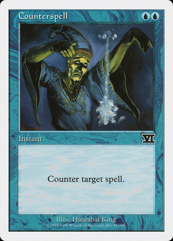Counterspell [Classic Sixth Edition] Magic: The Gathering