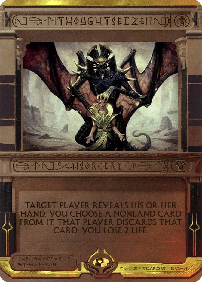 Thoughtseize (Invocation) [Amonkhet Invocations] Magic: The Gathering