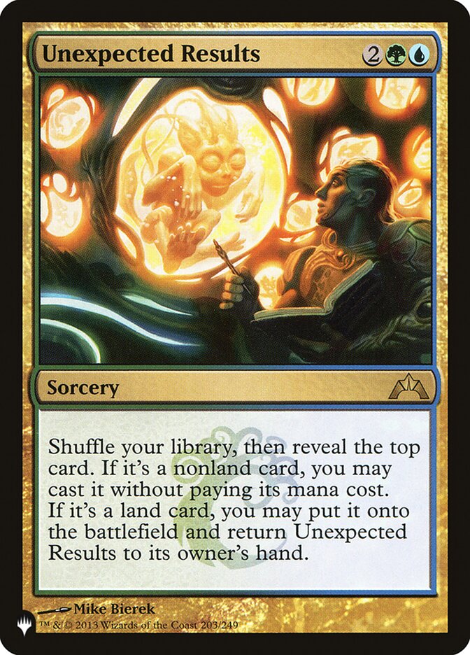 Unexpected Results [The List] Magic: The Gathering