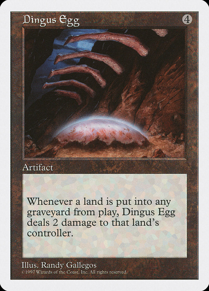 Dingus Egg [Fifth Edition] Magic: The Gathering