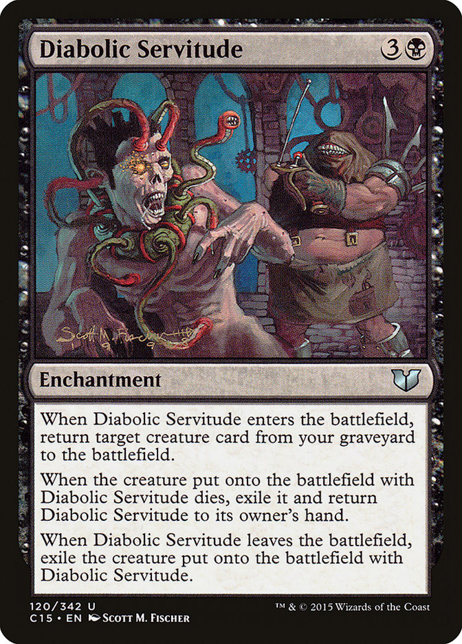 Diabolic Servitude [Commander 2015] Magic: The Gathering