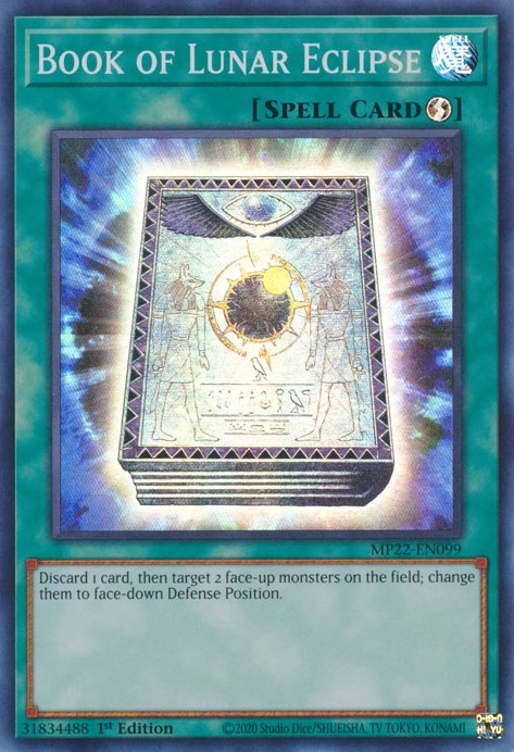 Book of Lunar Eclipse [MP22-EN099] Super Rare - Yugioh Cards For Your TCG Needs!