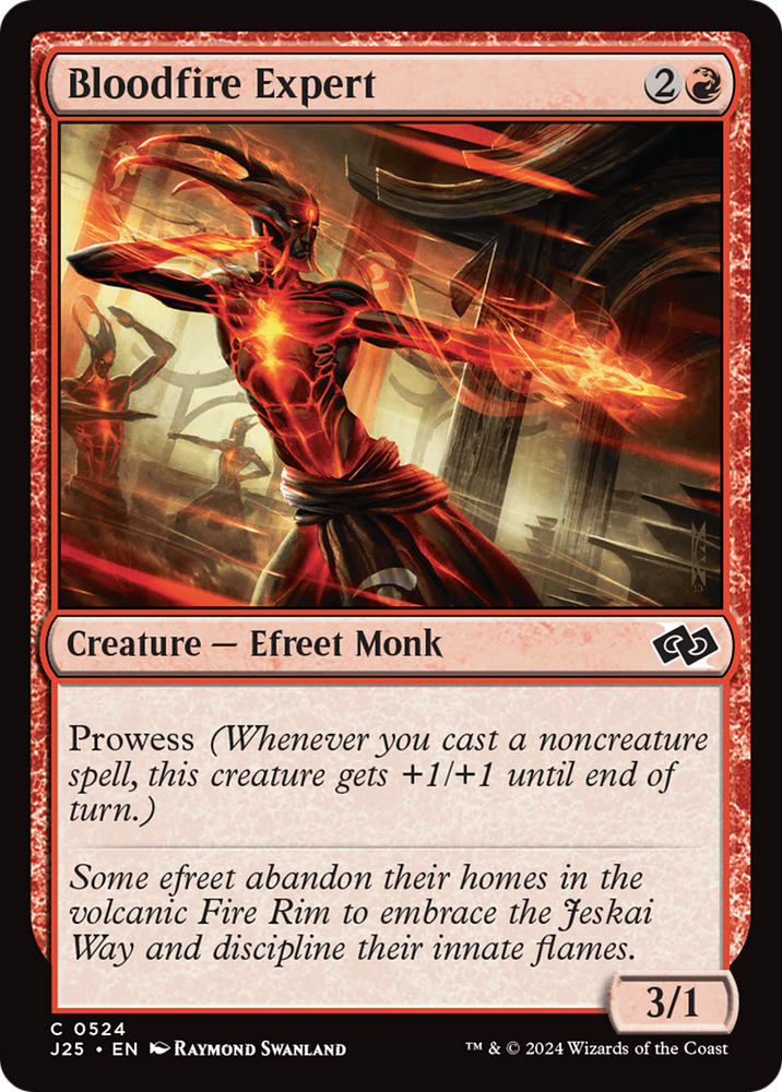 Bloodfire Expert [Foundations Jumpstart] Magic: The Gathering