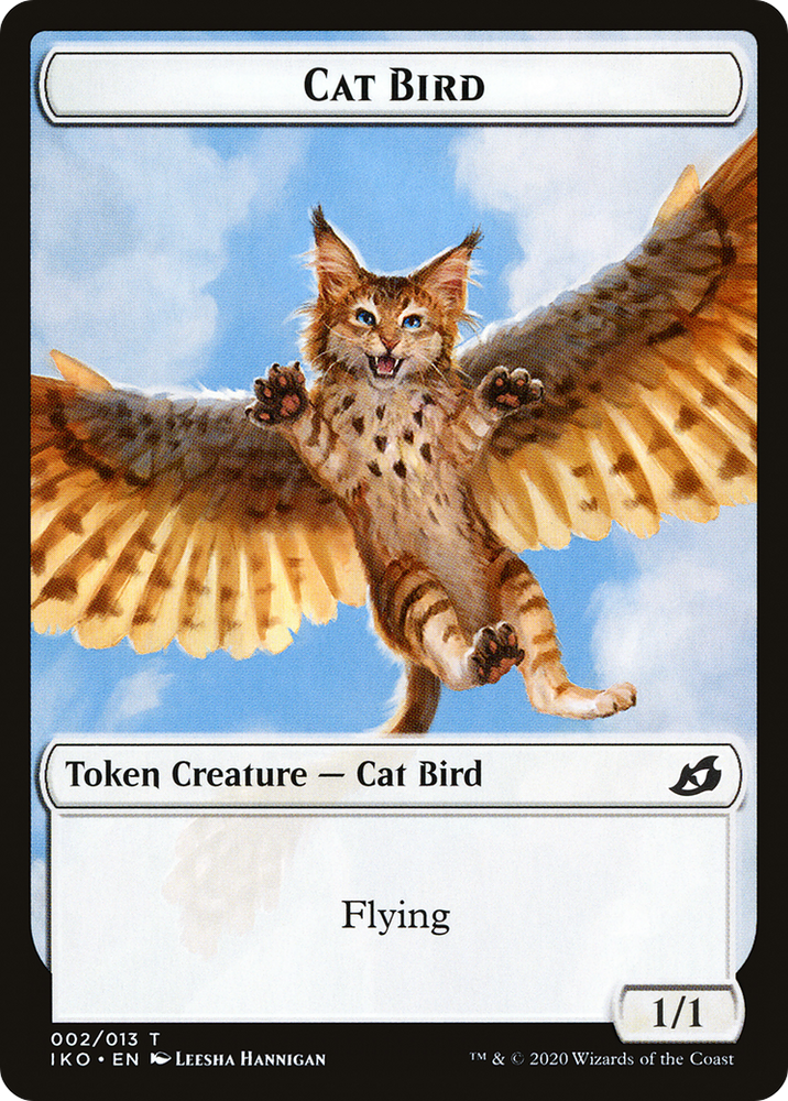 Cat Bird // Thopter Double-Sided Token [Starter Commander Decks] Magic: The Gathering
