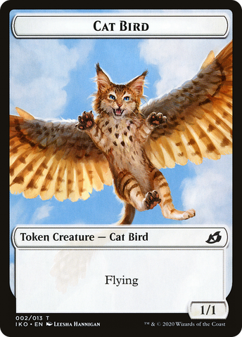 Cat Bird // Thopter Double-Sided Token [Starter Commander Decks] Magic: The Gathering