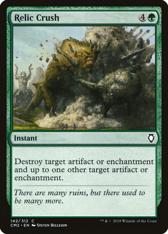 Relic Crush [Commander Anthology Volume II] Magic: The Gathering