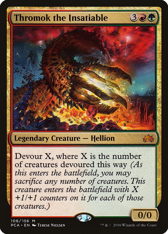 Thromok the Insatiable [Planechase Anthology] Magic: The Gathering