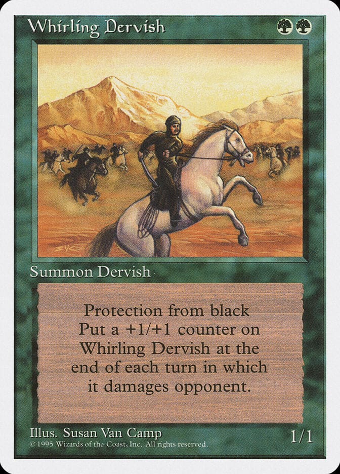 Whirling Dervish [Fourth Edition] Magic: The Gathering