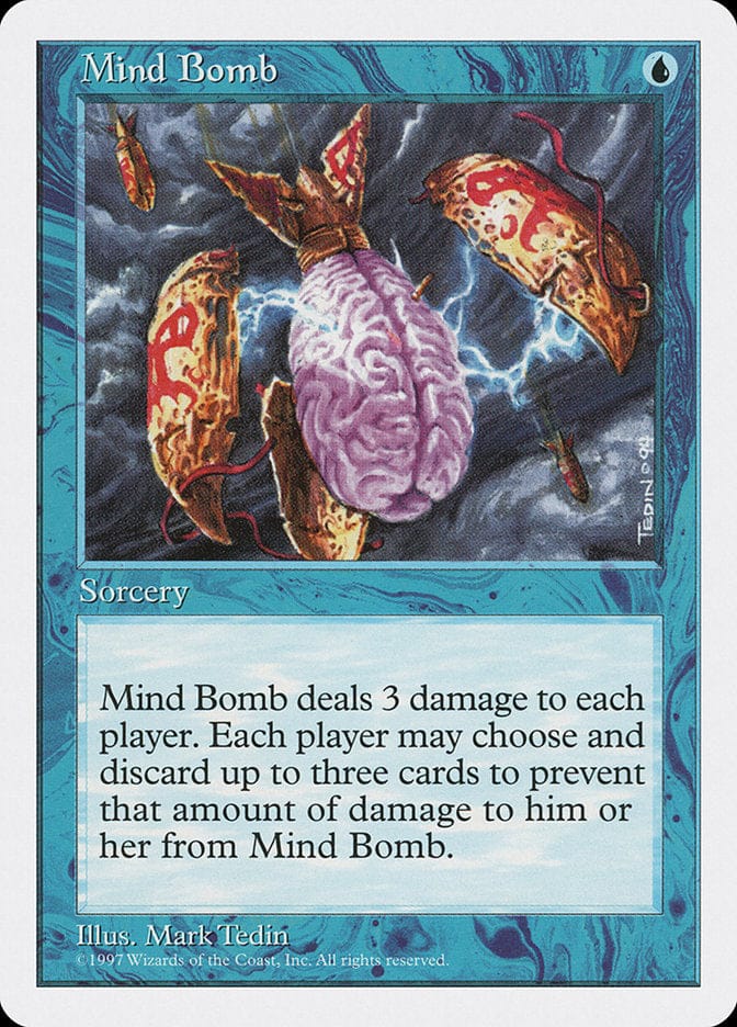 Mind Bomb [Fifth Edition] Magic: The Gathering