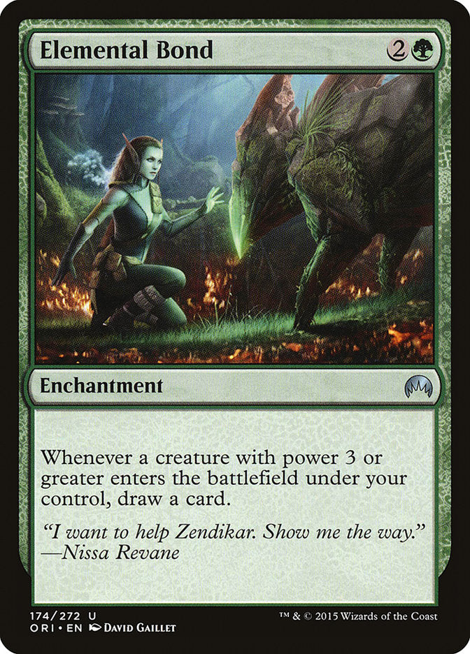 Elemental Bond [Magic Origins] Magic: The Gathering