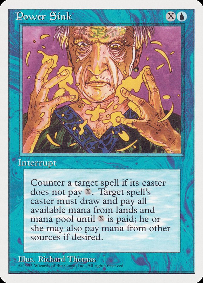 Power Sink [Rivals Quick Start Set] Magic: The Gathering