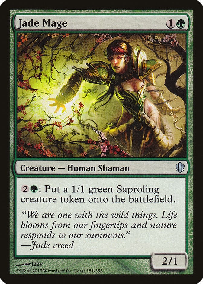 Jade Mage [Commander 2013] Magic: The Gathering