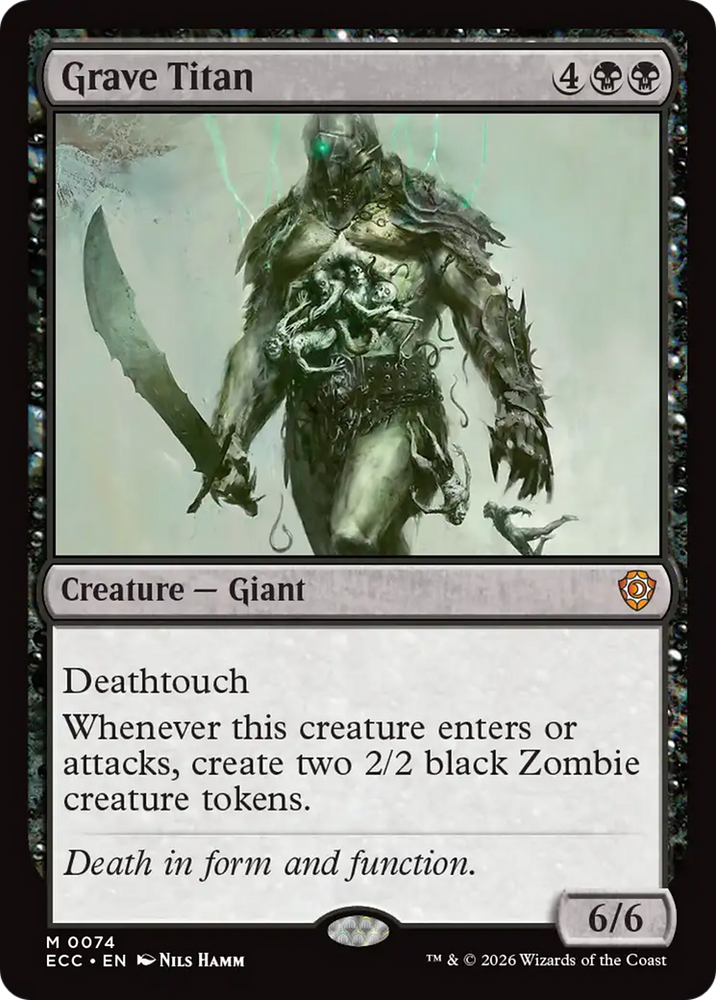 Grave Titan [Lorwyn Eclipsed Commander] Magic: The Gathering