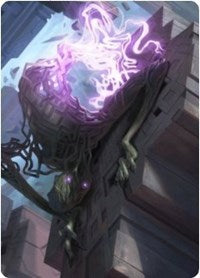 Skyclave Shade Art Card [Zendikar Rising Art Series] Magic: The Gathering