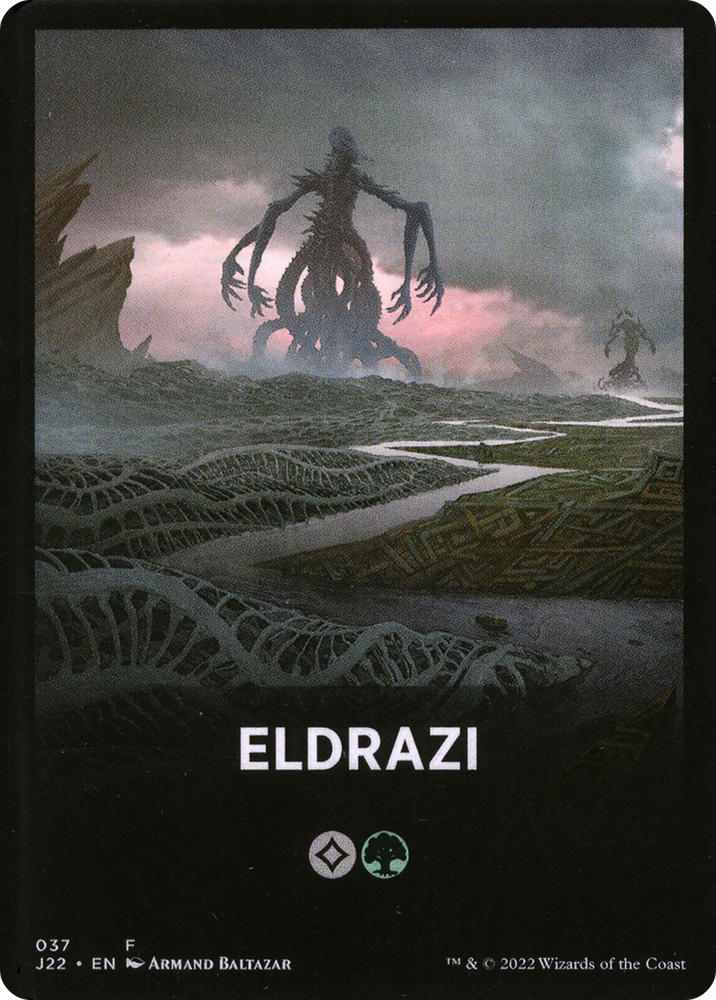 Eldrazi Theme Card [Jumpstart 2022 Front Cards] Magic: The Gathering