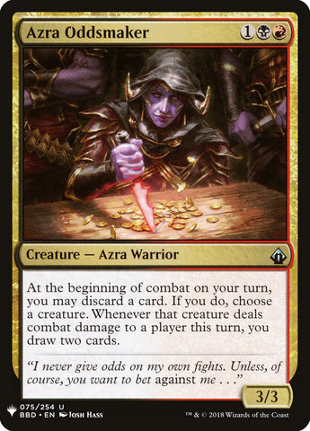 Azra Oddsmaker [Mystery Booster] Magic: The Gathering