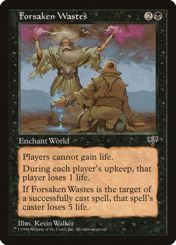 Forsaken Wastes [Mirage] Magic: The Gathering