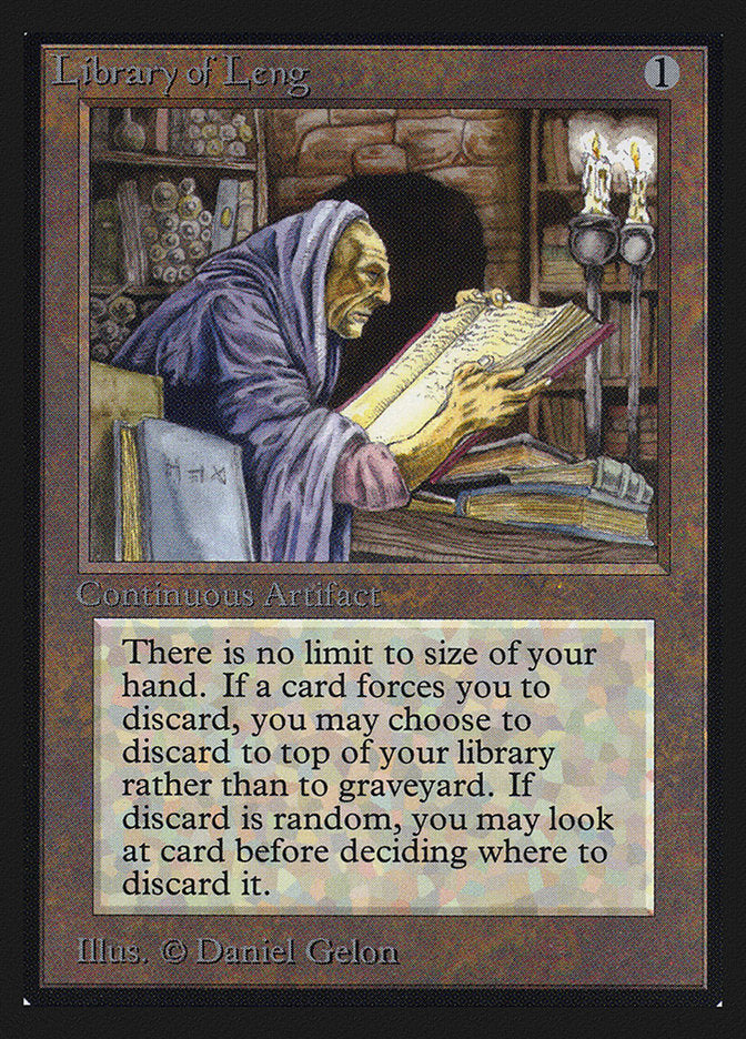 Library of Leng [Collectors' Edition] Magic: The Gathering