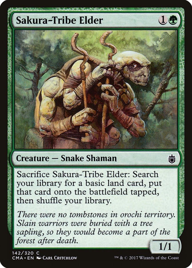 Sakura-Tribe Elder [Commander Anthology] Magic: The Gathering